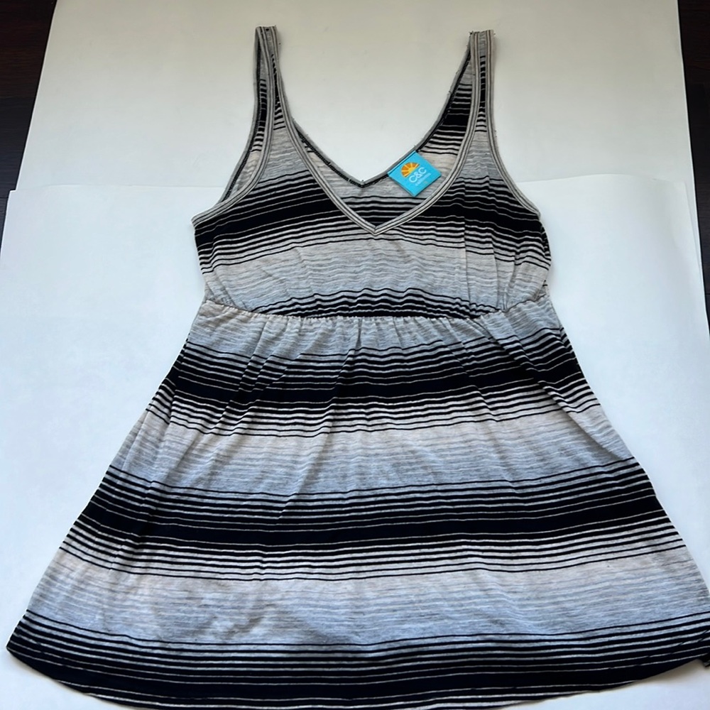 C&C California cotton jersey top SZ L